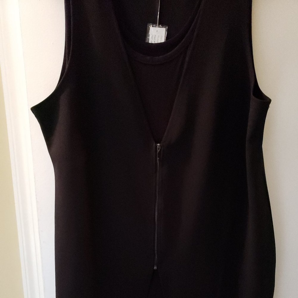 NEW W/TAGS!! NENE LEAKES 2-PIECE DRESS/ TANK DRESS W/ SLEEVELESS JACKET/ SIZE XL